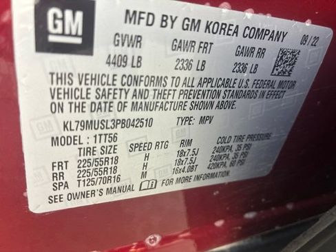 Used 2023 Chevrolet TrailBlazer RS w/ Sun and Liftgate Package AWD/4WD image 14