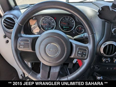 Used 2015 Jeep Wrangler Unlimited Sahara AWD/4WD image 19