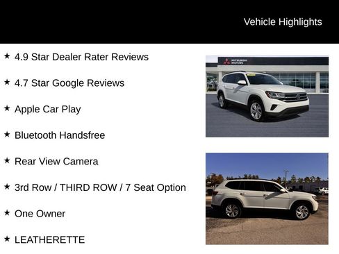 Used 2021 Volkswagen Atlas SE FWD image 5