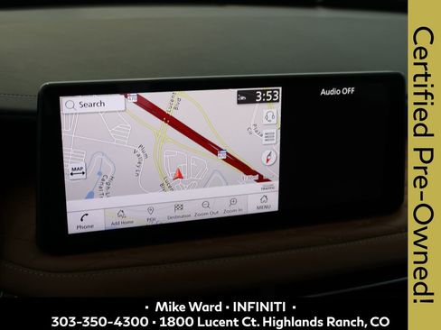 Certified 2025 INFINITI QX60 Autograph w/ Lighting Package (N94) AWD/4WD image 9