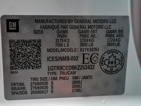 Used 2019 GMC Sierra 1500 Elevation image 51