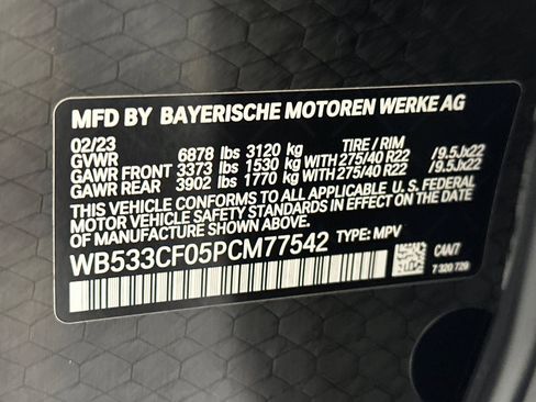 Certified 2023 BMW iX M60 w/ Executive Package AWD/4WD image 18