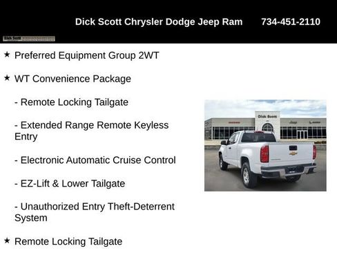 Used 2020 Chevrolet Colorado W/T w/ WT Convenience Package RWD image 16