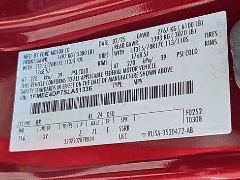 Certified 2025 Ford Bronco Heritage Edition AWD/4WD image 38