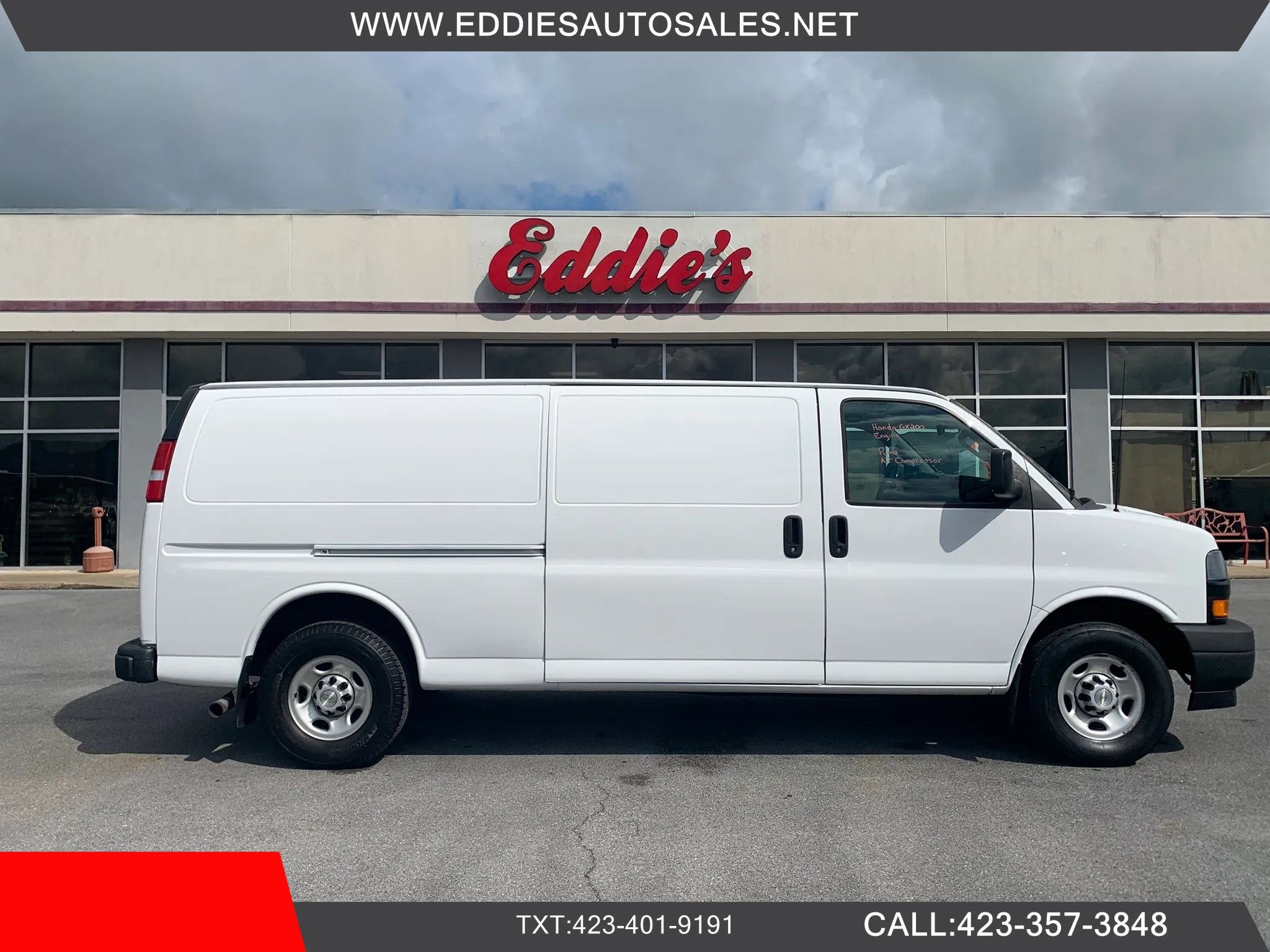 Used 2020 Chevrolet Express 3500 Extended w/ Driver Convenience Package RWD image 1