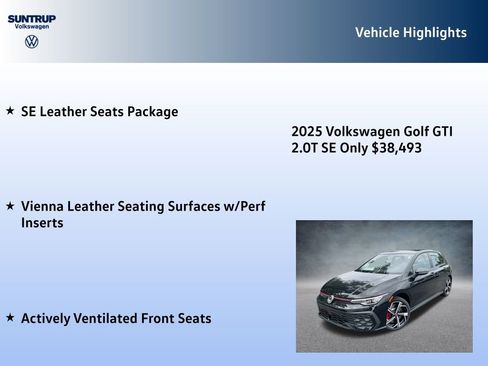 New 2025 Volkswagen GTI SE image 7