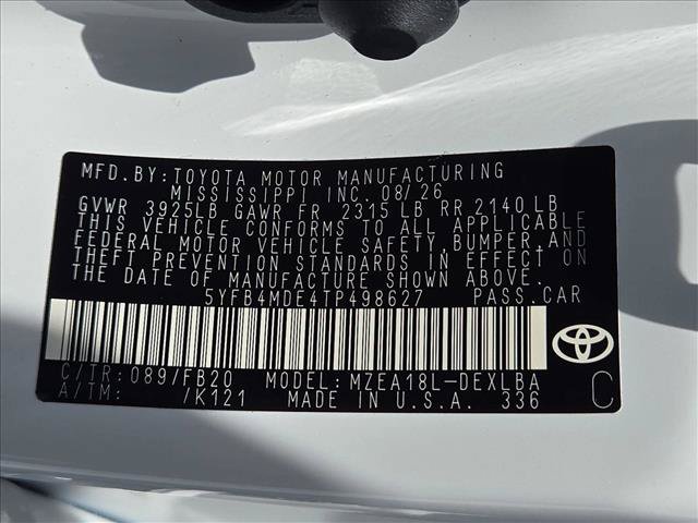 New 2026 Toyota Corolla LE FWD image 18