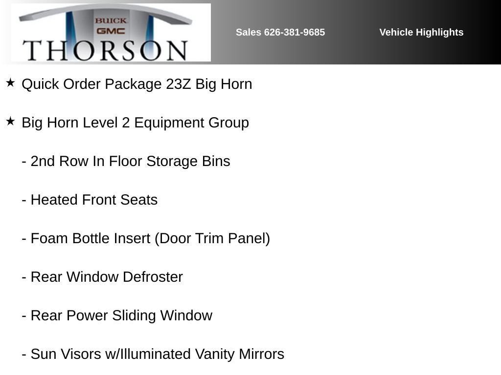 Used 2020 RAM 1500 Big Horn RWD image 13