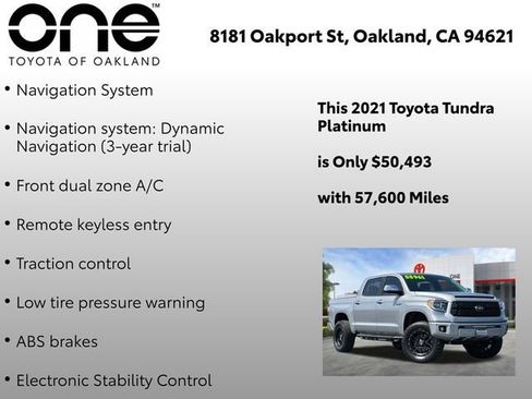 Used 2021 Toyota Tundra Platinum image 5