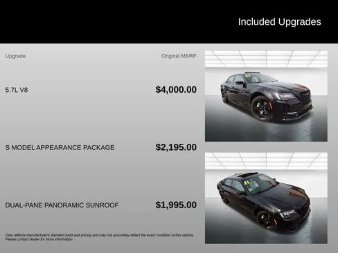 Used 2021 Chrysler 300 S w/ S Model Appearance Package image 4