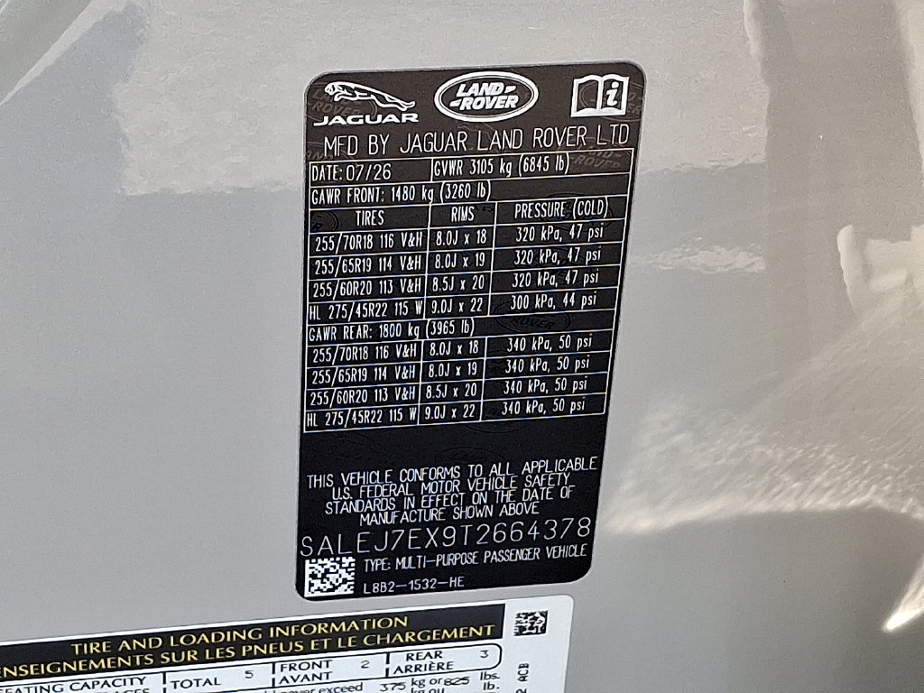 New 2026 Land Rover Defender 110 S AWD/4WD image 16