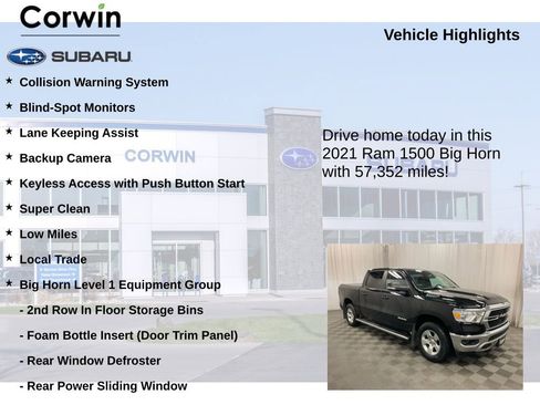 Used 2021 RAM 1500 Big Horn image 6