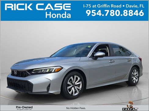Certified 2025 Honda Civic LX image 1