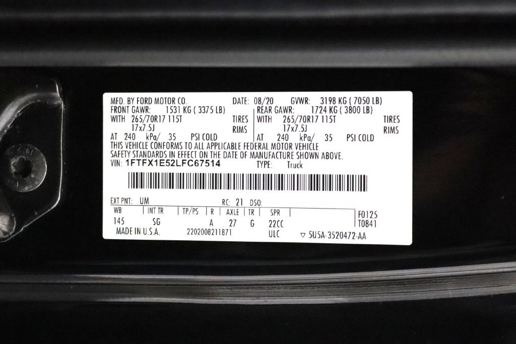 Used 2020 Ford F150 XL w/ Equipment Group 101A Mid AWD/4WD image 31