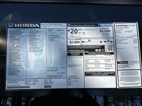 New 2025 Honda Pilot TrailSport image 23