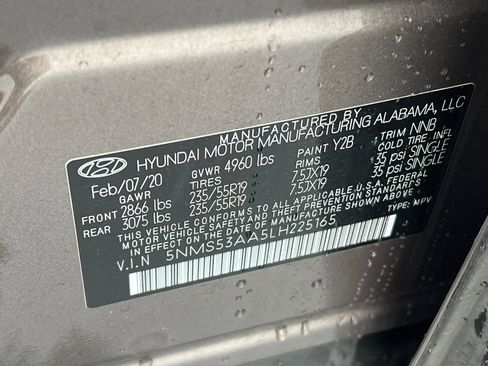 Used 2020 Hyundai Santa Fe Limited image 57