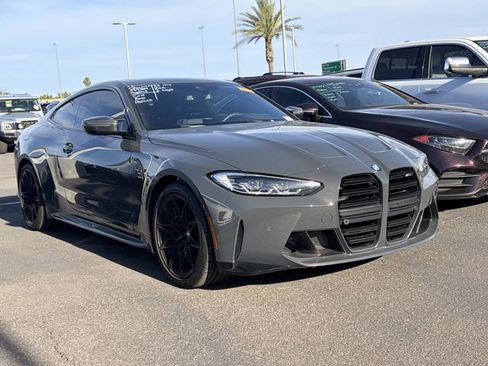 Used 2023 BMW M4 Coupe w/ M Carbon Exterior Package RWD image 2