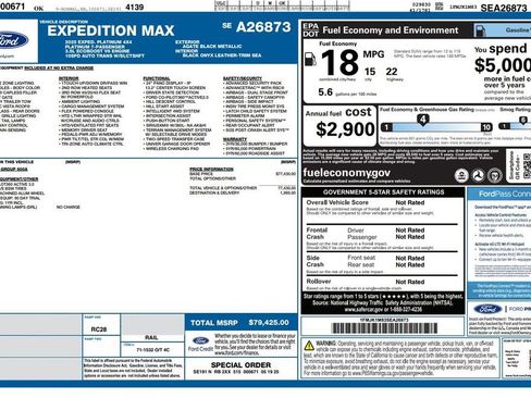 Used 2025 Ford Expedition Max Platinum image 2