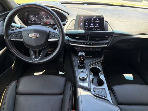 Certified 2023 Cadillac CT4 V w/ Navigation Package RWD image 12