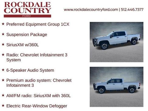 Used 2024 Chevrolet Silverado 2500 Custom w/ Custom Value Package AWD/4WD image 8