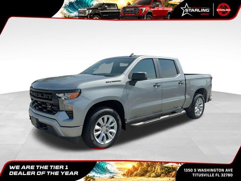 Used 2024 Chevrolet Silverado 1500 Custom w/ LPO, Dark Essentials Package AWD/4WD image 1