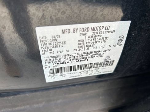 Used 2023 Ford Explorer Timberline AWD/4WD image 10