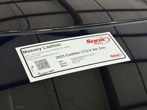 Certified 2023 Cadillac CT5 V image 50