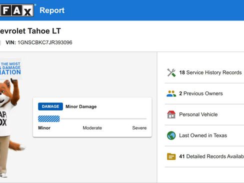Used 2018 Chevrolet Tahoe LT w/ LT Signature Package RWD image 13