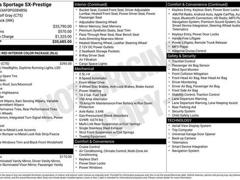 Used 2023 Kia Sportage SX FWD image 3