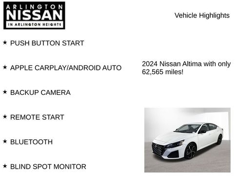 Certified 2024 Nissan Altima 2.5 SR image 7