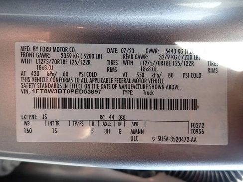 Used 2023 Ford F350 XL w/ STX Appearance Package AWD/4WD image 11