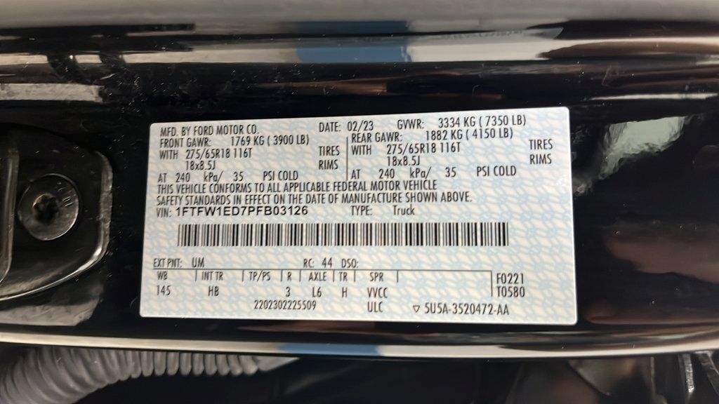 Used 2023 Ford F150 Lariat AWD/4WD image 26