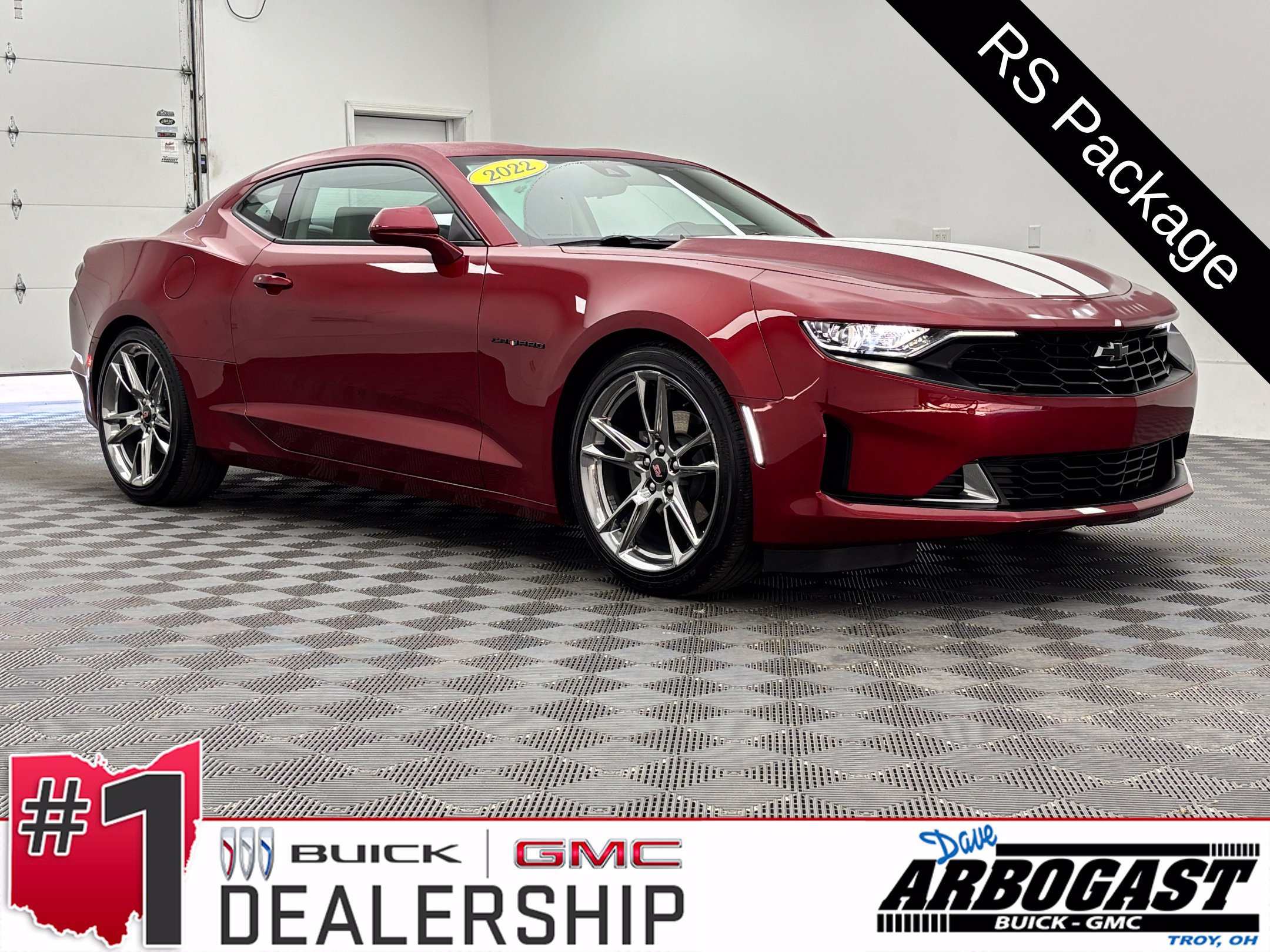 Used 2022 Chevrolet Camaro LT w/ RS Package RWD image 1