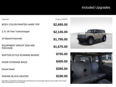 New 2025 Ford Bronco Badlands AWD/4WD image 5