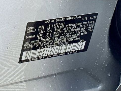 New 2026 Subaru Ascent Limited image 35