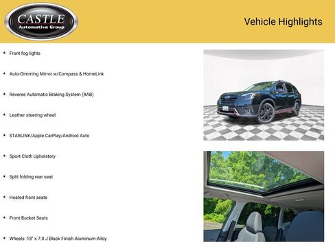 Certified 2024 Subaru Forester Sport AWD/4WD image 7