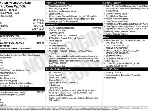 New 2026 GMC Sierra 3500 Pro w/ Convenience Package AWD/4WD image 4