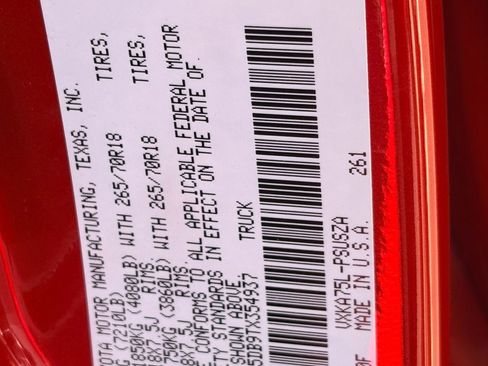 New 2026 Toyota Tundra SR5 image 22