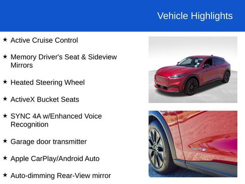 Used 2025 Ford Mustang Mach-E Select w/ Comfort Package Lite RWD image 25