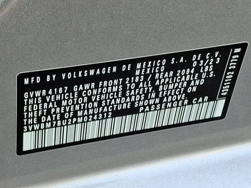 Certified 2023 Volkswagen Jetta Sport FWD image 30