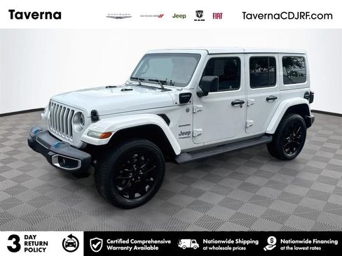 Used 2022 Jeep Wrangler Unlimited Sahara w/ Cold Weather Group AWD/4WD image 1