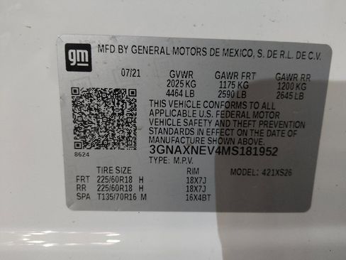 Used 2021 Chevrolet Equinox Premier FWD image 33