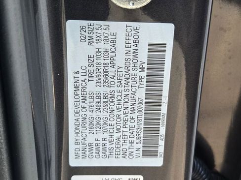 New 2026 Honda CR-V EX-L image 15