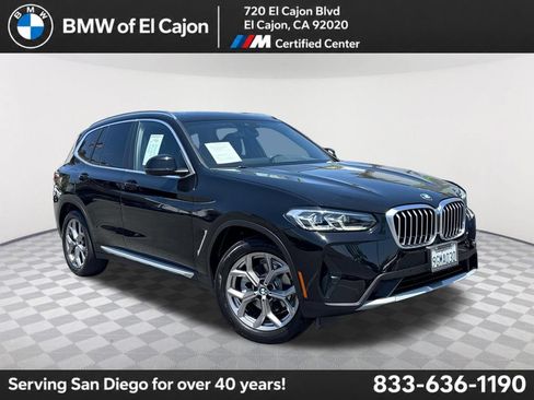 Used 2023 BMW X3 xDrive30i w/ Premium Package w/ZPA AWD/4WD image 1