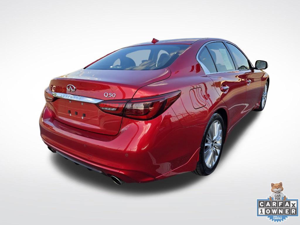 Used 2023 INFINITI Q50 Luxe w/ Cargo Package RWD image 7