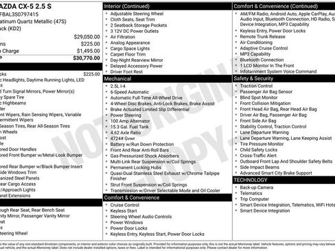 New 2025 MAZDA CX-5 AWD 2.5 S image 35