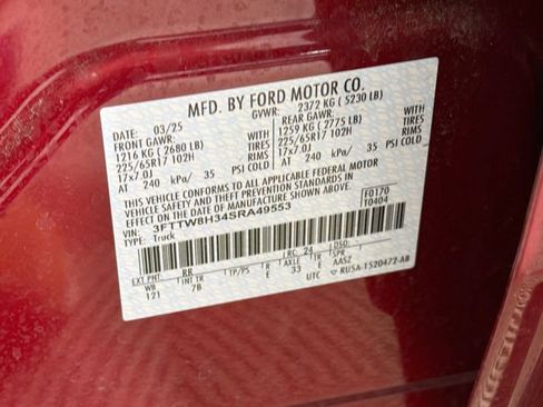 Certified 2025 Ford Maverick XLT FWD image 34