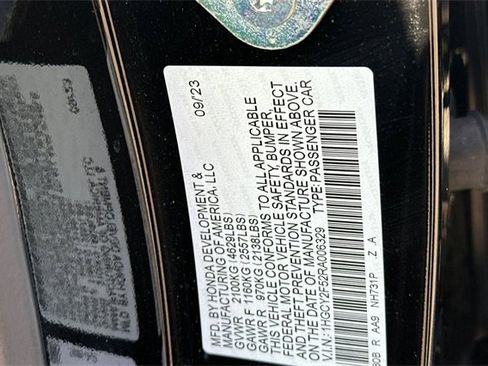 Certified 2024 Honda Accord Sport image 30