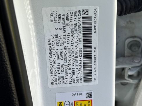 Used 2025 Honda Civic FWD Hybrid Sedan image 21