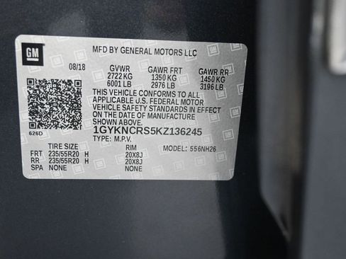 Used 2019 Cadillac XT5 Luxury image 12